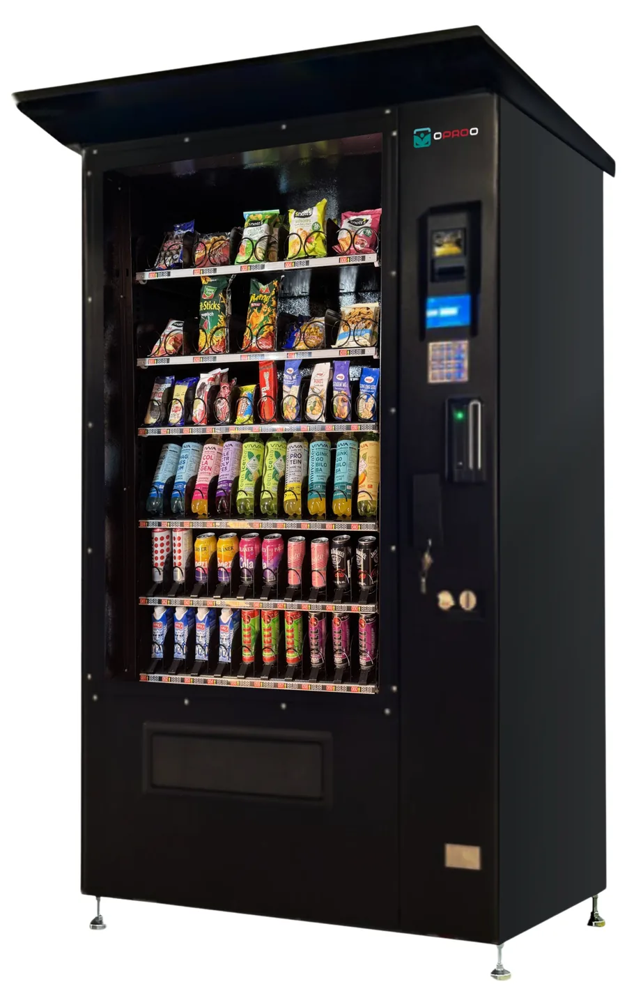 OPROO PRO SN10 HS Outdoor-Snackautomat – wetterfest